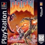 Doom art work – video game for PS1