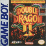 Double Dragon II The Revenge Game Boy box art – classic retro game for GameBoy