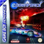 Downforce art work – action game for Nintendo Game Boy Advance