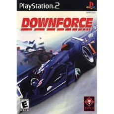 Downforce art work – video game for PlayStation 2