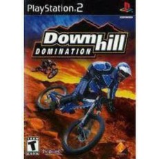 Downhill Domination art work – video game for PlayStation 2