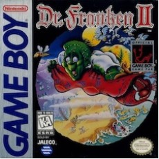 Dr. Franken II Game Boy box art – classic retro game for GameBoy