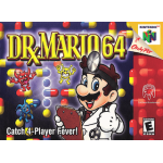 Dr. Mario 64 N64 box art – platformer for Nintendo 64