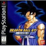 Dragon Ball GT Final Bout art work – video game for PS1