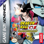 Dragon Ball GT Transformation art work – action game for Nintendo Game Boy Advance