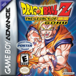 Dragon Ball Z Legacy of Goku art work – action game for Nintendo Game Boy Advance