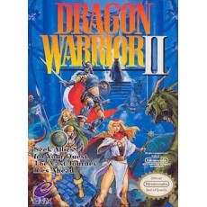 Dragon Warrior II, 2 NES box art – classic 8-bit game for Nintendo NES