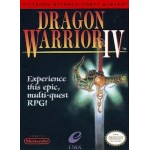 Dragon Warrior IV, 4 NES box art – classic 8-bit game for Nintendo NES