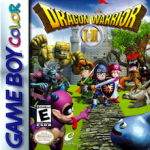 Dragon Warrior I and II Game Boy Color box art – old GBC game trade in