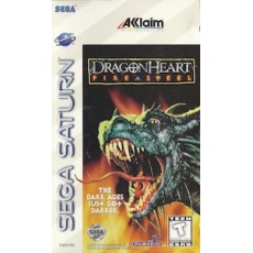 Dragonheart Fire & Steel Sega Saturn box art – RPG shooter hybrid for Sega Saturn