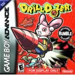 Drill Dozer art work – action game for Nintendo Game Boy Advance