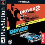 Driver 1 and 2 Compilation art work – video game for PS1