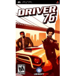 Driver '76 art work – video game for PlayStation Portable