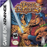 Dual Blades art work – action game for Nintendo Game Boy Advance