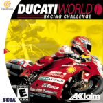Ducati World Racing Challenge art work for the sega DreamCast
