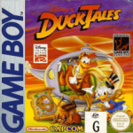 Duck Tales Game Boy box art – classic retro game for GameBoy
