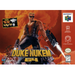 Duke Nukem 64 N64 box art – retro game for Nintendo 64