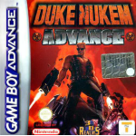 Duke Nukem Advance art work – action game for Nintendo Game Boy Advance