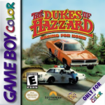 Dukes of Hazzard Racing for Home Game Boy Color box art – old GBC game trade in