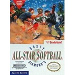 Dusty Diamond's All-Star Softball NES box art – classic 8-bit game for Nintendo NES