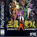 Dynasty Warriors art work – video game for PS1