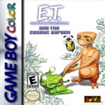 ET the Extra Terrestrial and the Cosmic Garden Game Boy Color box art – old GBC game trade in