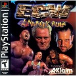 ECW Anarchy Rulz art work – video game for PS1