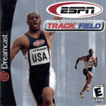 ESPN International Track and Field art work for the sega DreamCast