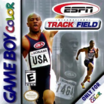 ESPN International Track and Field Game Boy Color box art – old GBC game trade in