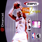 ESPN NBA 2Night art work for the sega DreamCast