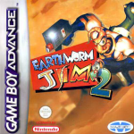 Earthworm Jim 2 art work – action game for Nintendo Game Boy Advance