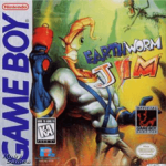 Earthworm Jim Game Boy box art – classic retro game for GameBoy