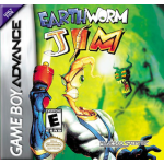 Earthworm Jim art work – action game for Nintendo Game Boy Advance