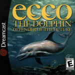 Ecco the Dolphin Defender of the Future art work for the sega DreamCast