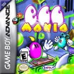 Egg Mania art work – action game for Nintendo Game Boy Advance