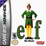 Elf the Movie art work – action game for Nintendo Game Boy Advance