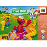 Elmo's Number Journey N64 box art – retro game for Nintendo 64