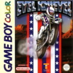 Evel Knievel Game Boy Color box art – old GBC game trade in