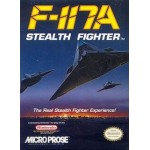F-117A Stealth Fighter NES box art – classic 8-bit game for Nintendo NES
