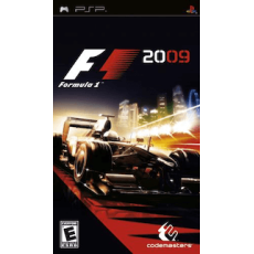 F1 2009 art work – video game for PlayStation Portable