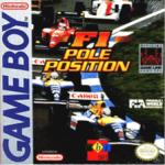 F1 Pole Position Game Boy box art – classic retro game for GameBoy
