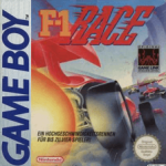 F1 Race Game Boy box art – classic retro game for GameBoy