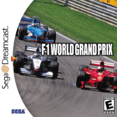 F1 World Grand Prix art work for the sega DreamCast