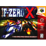 F-Zero X N64 box art – retro game for Nintendo 64