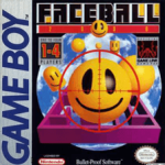 Faceball 2000 Game Boy box art – classic retro game for GameBoy