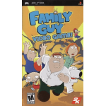 Family Guy art work – video game for PlayStation Portable