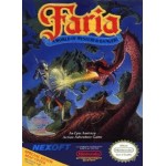 Faria A World of Mystery & Danger NES box art – classic 8-bit game for Nintendo NES