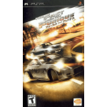 Fast and the Furious art work – video game for PlayStation Portable