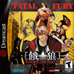 Fatal Fury Mark of the Wolves art work for the sega DreamCast