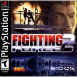 Fighting Force 2 art work – video game for PS1